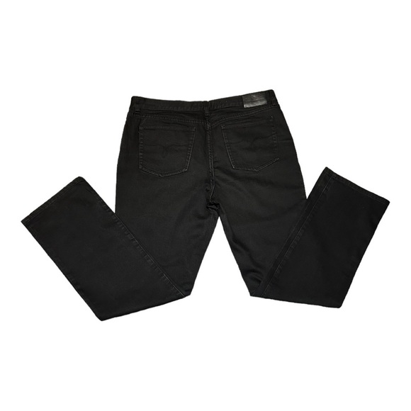 Ralph Lauren Black Bootcut Jeans 14L High Rise Straight Leg Classic Fit Denim - Picture 8 of 12